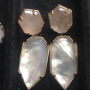 Kendra Scott Perla Earring Ivory MOP & Rose Gold